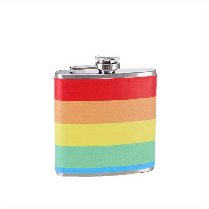 Rainbow Patch Stainless Steel Wine Bottle & Jug