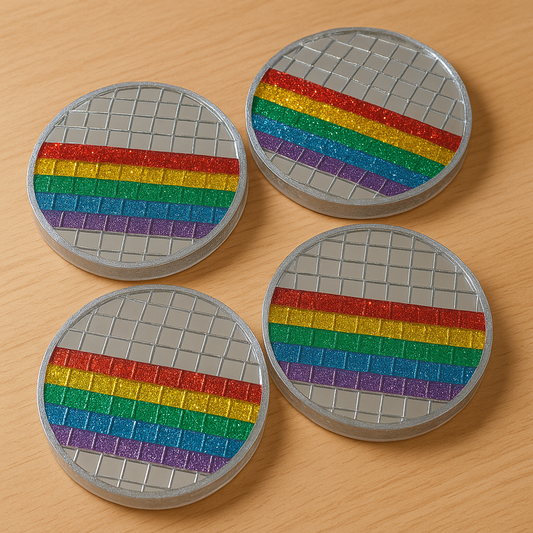 Pride Disco Coasters
