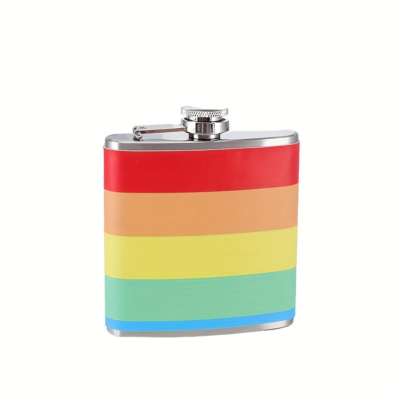 Rainbow Patch Stainless Steel Wine Bottle & Jug