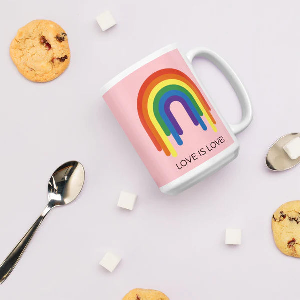 Love is Love Rainbow Mug