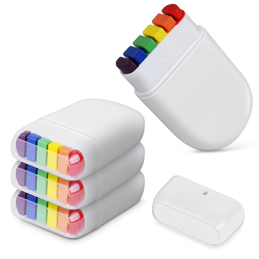 6-Color Rainbow Face Paint – LGBT Pride Party & Holiday Makeup Supplies