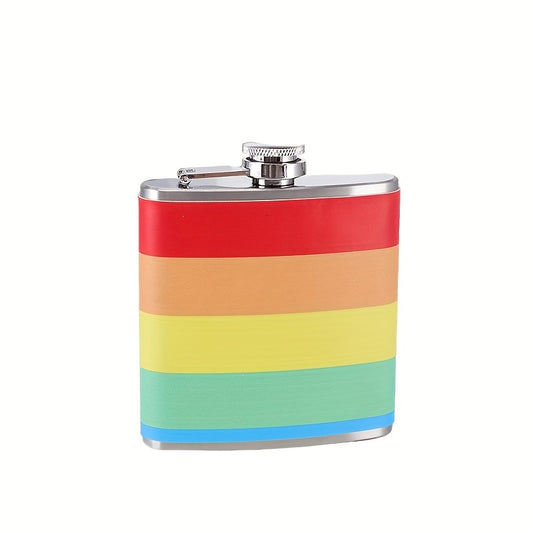 Rainbow Patch Stainless Steel Wine Bottle & Jug